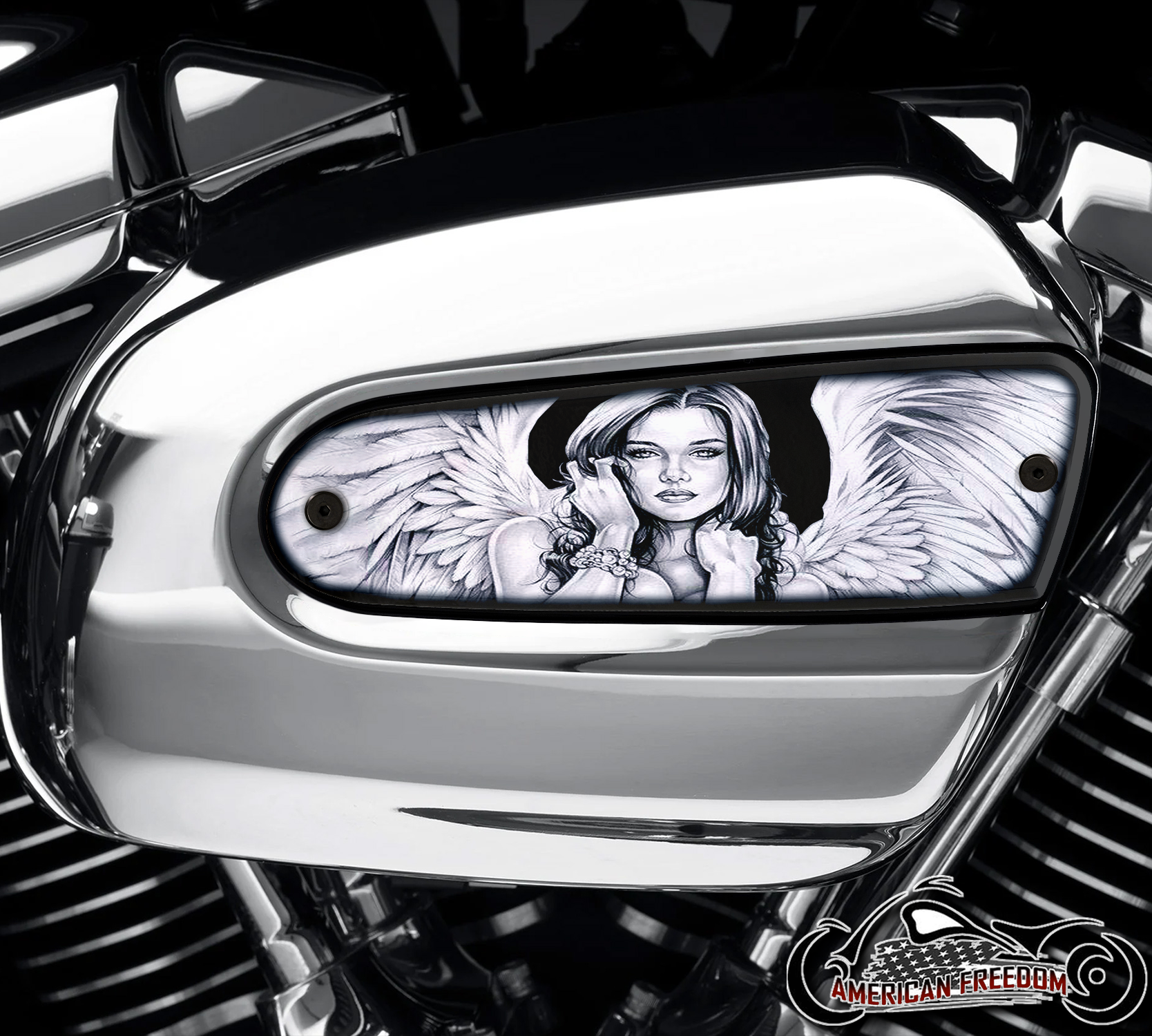 Harley Davidson Wedge Air Cleaner Insert - Nude Angel
